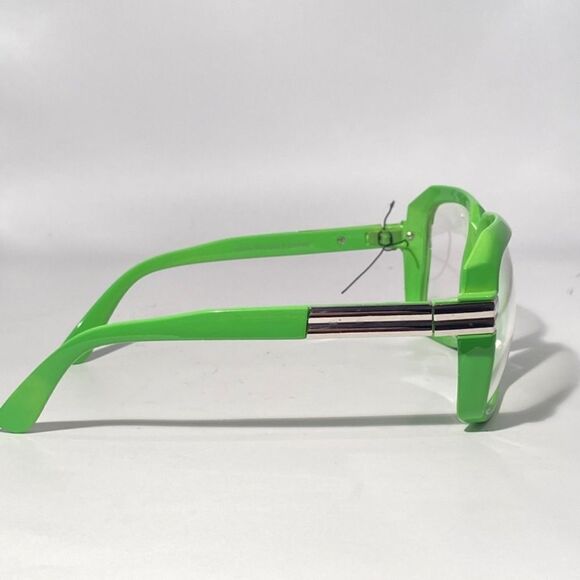 1187 Green Oversize Eyeglasses Square NWOT - Picture 6 of 9